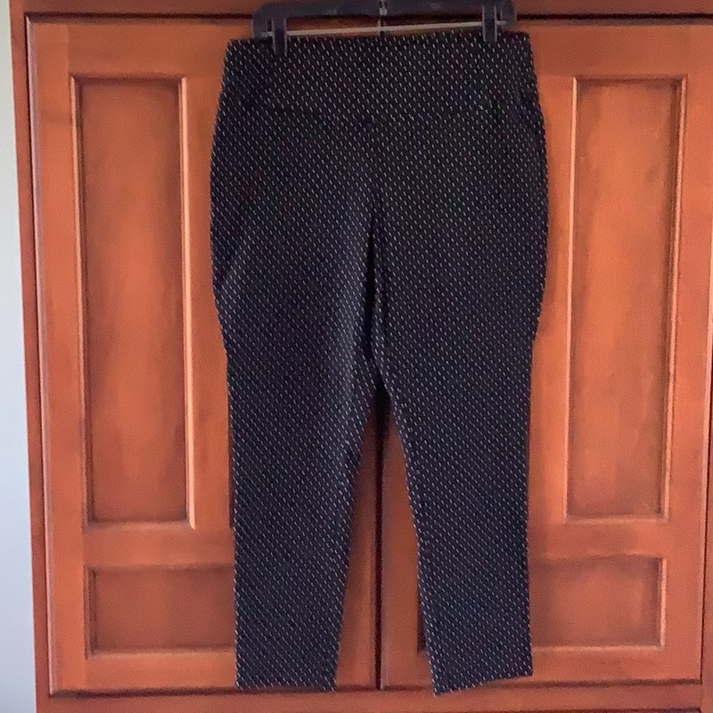 Black and White Polka Dot Women's Pants